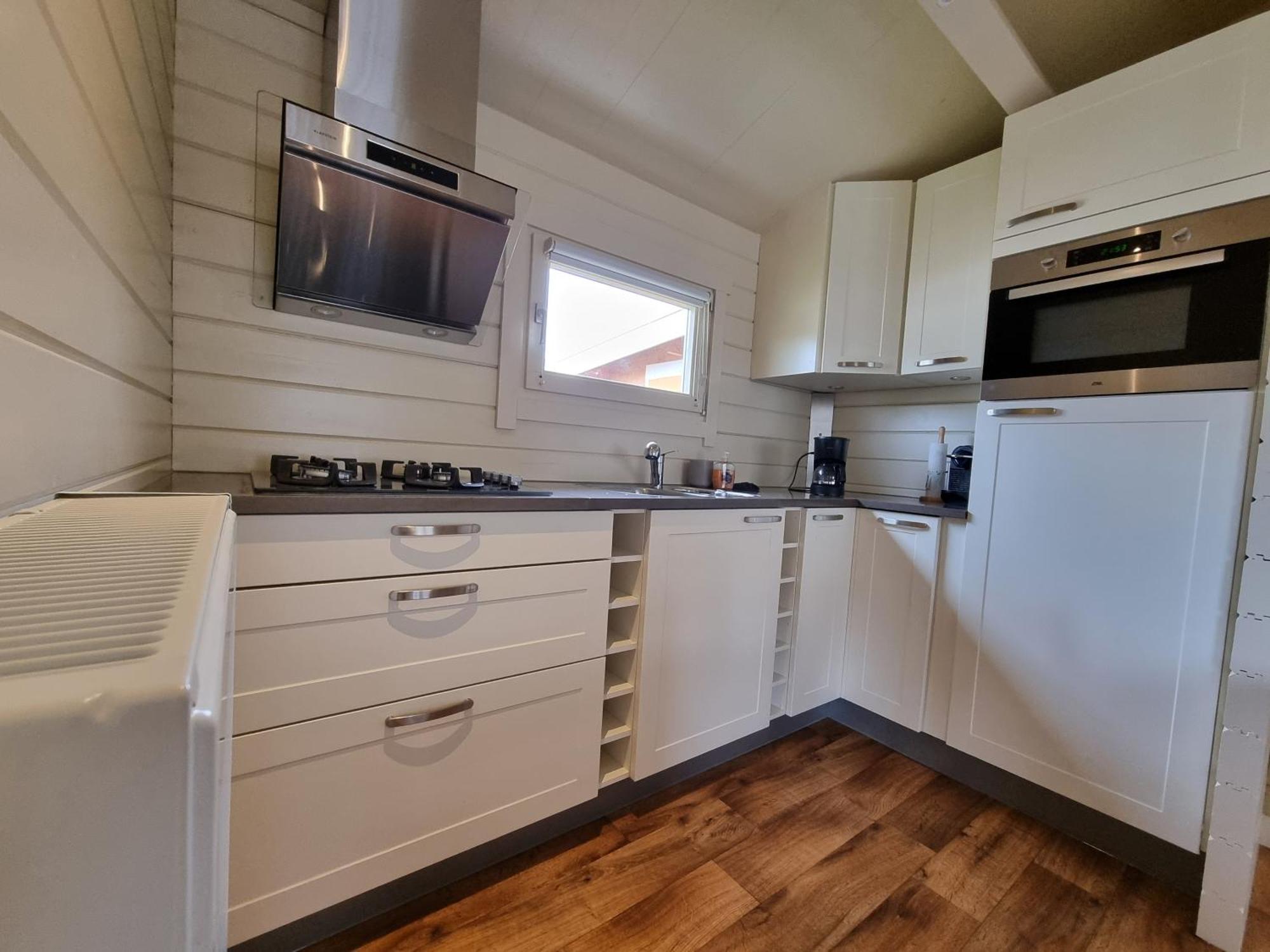Nieuw - Luxe Blokhut Chalet In Bosrijke Omgeving Anloo Luaran gambar