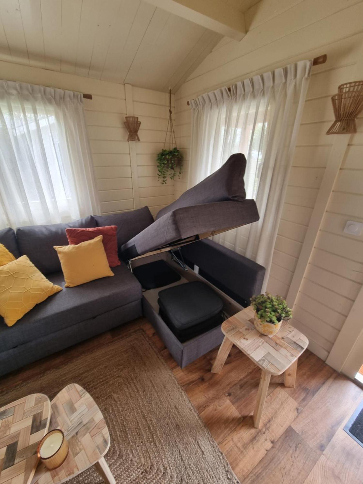 Nieuw - Luxe Blokhut Chalet In Bosrijke Omgeving Anloo Luaran gambar